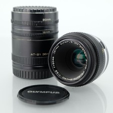 Olympus OM-System 50mm Macro Lens f/3.5 Zuiko MC Auto-Macro Extension Tube SLR