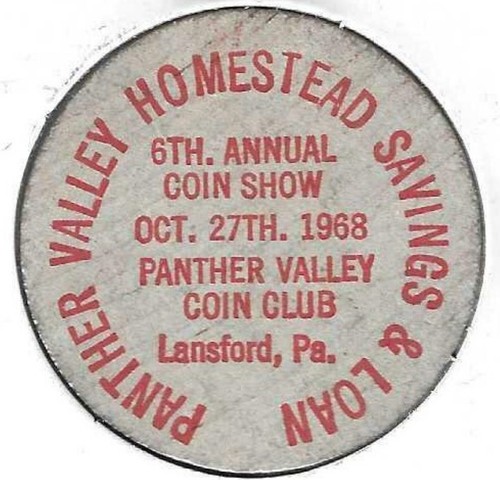 1968 panther valley coin - 1968,,