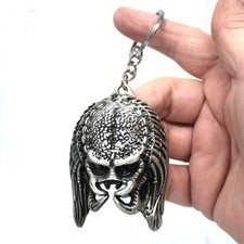 Alien vs Predator Keyring Combat Queen Unmasked Mask Berserker Wolf Damaged GIFT
