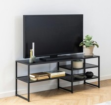 SEAFORD TV UNIT IN ASH BLACK
