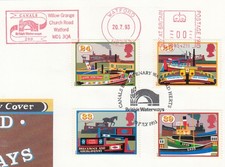 Inland Waterway Used British Waterways METER Watford 1993 ON PIECE (148986)