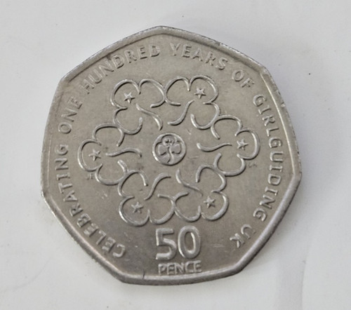 Girl guides 50p 2010 - girl,