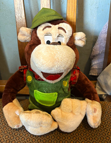 Disney talking plush monkey - plush,