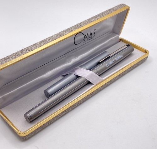 Omas fountain pen nib writes - omas,