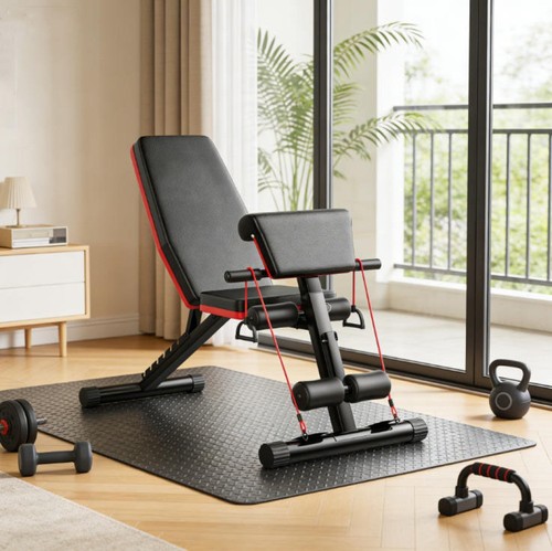 Foldable weight bench - foldable,
