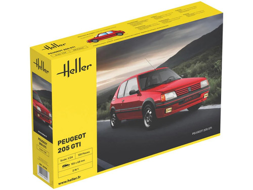 Heller 82705 peugeot - 205, gti