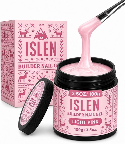 Islen light pink builder - islen, nail