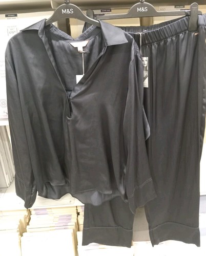 Rosie dream satin pyjama - m&s,