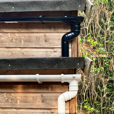 Mini gutter kit for - gutter, shed