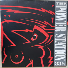 THE POWER STATION "33 1/3" 1985 vinyl LP, Robert Palmer, John & Andy Taylor, VG+