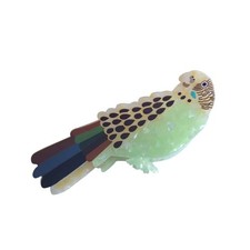 Green Budgie Claw Clips