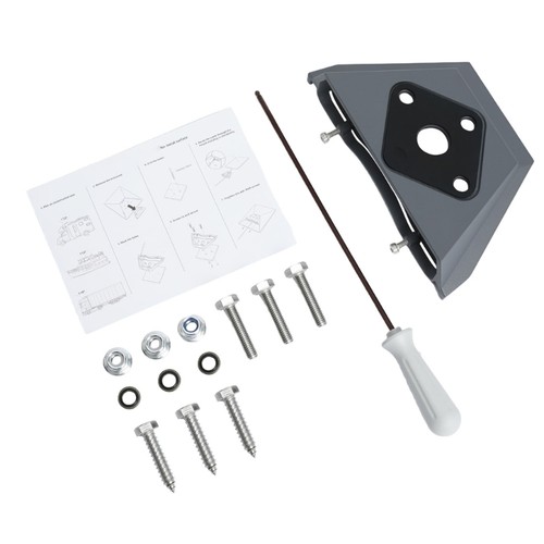 Roof mount base kit aluminum - mount,