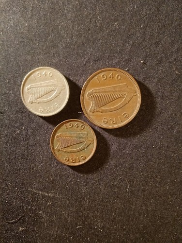 Irish coins 1940 - irish,