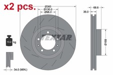 Pcs front brake disc rotors - brake,