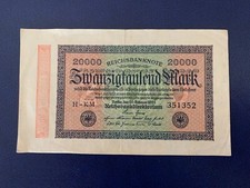 1923 GERMAN 20.000 MARK