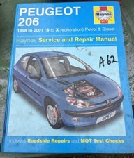 Haynes workshop manual Peugeot