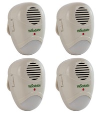 4 x Plug-In Mouse/Rat/Rodent Repeller Ultrasonic Repellent Pest Deterrent