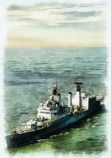 HMS BLAKE -  LIMITED EDITION ART (25) 