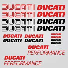 Ducati Performance sticker set