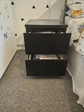  ikea malm bedside cabinets
