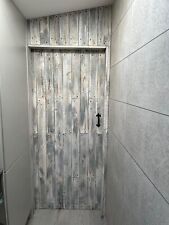 10sqm Reclaimed Pallet Wood Cladding - Washed Grey - Recycled & Sanded Boards
