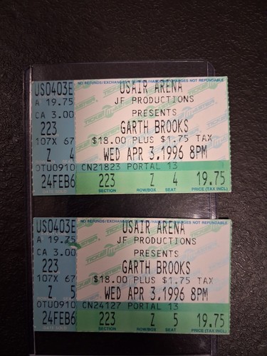 Vintage 1996 garth brooks - vintage,