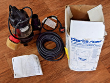 Clarke HSE300A 2" 720W Heavy Duty Submersible Pump With Float Switch - 7230260