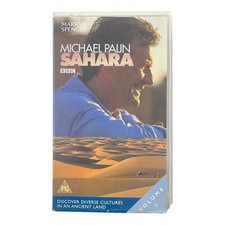 BBC Michael Palin Sahara VHS Video Travel Documentary Marks Spencer 2002