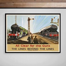 Clear for the guns behind - for,