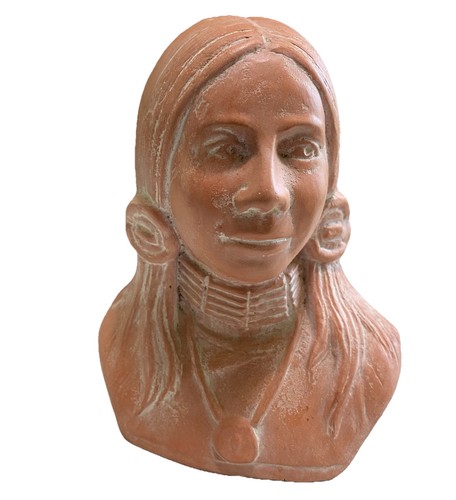 Handmade terracotta bust - handmade,