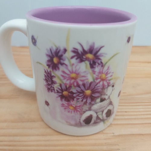 Daisy floral wellington - floral, mug