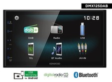 Kenwood DMX125DAB 6.8" Double