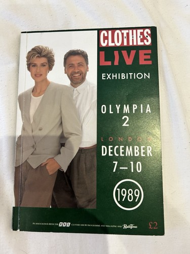 Clothes show live - -, signed