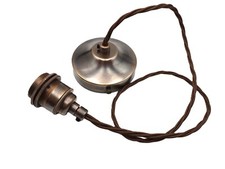 Antique brass metal ceiling