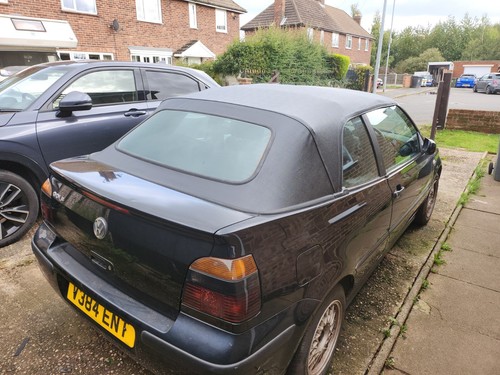 Golf mk3 cabriolet pvc hood - golf,