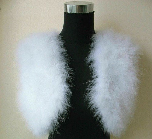 100 ostrich feather bolero - 100%,