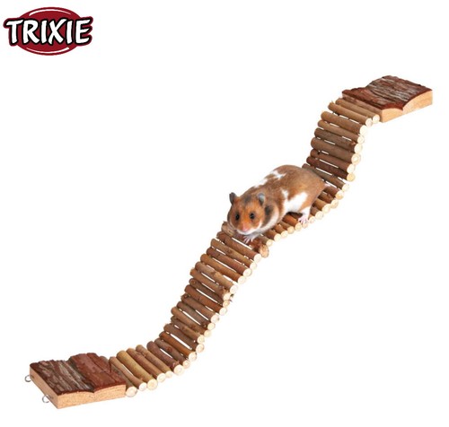 Trixie flexible wood ladder - flexible,