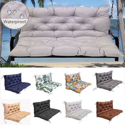 Outdoor garden bench - garden, cushions