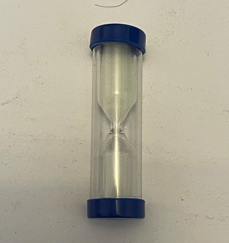 Sand timer hourglass blue - sand,