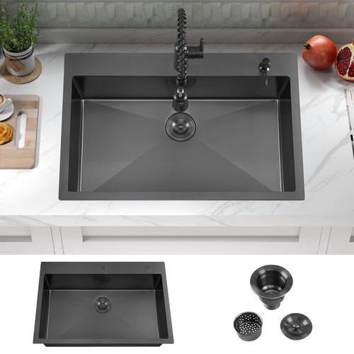 Large single bowl drop - large, in