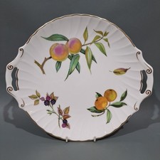 Royal Worcester “ Arden “ Evesham Design Cake Plate / Platter