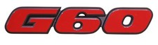 Front G60 inscription Badge Red VW Corrado 535853679 Genuine VW