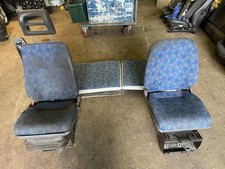 GENUINE 2005 IVECO EUROCARGO LORRY TRUCK - FRONT CLOTH SEATS & REAR MATTRESS