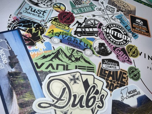 Campervan stickers - 30,
