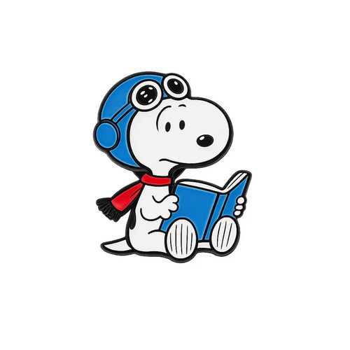 Snoopy learning fly - learning,
