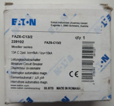 Eaton Moeller FAZ6-C13/2 MCB