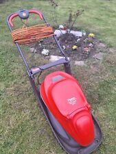 Nearly New FLYMO EASY GLIDE ELECTRIC CORDED GRASS BOX COLLECTOR 300V BOXED