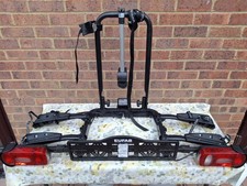 EUFAB 11569 Crow bicycle carrier, for 2 bicycles, for towing hitch