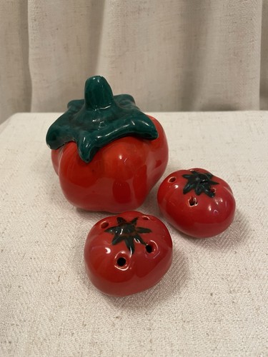 Vintage ceramic tomato - vintage,
