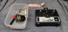 Pulse Glint R/C Aircraft transmitter plus engine and propeller